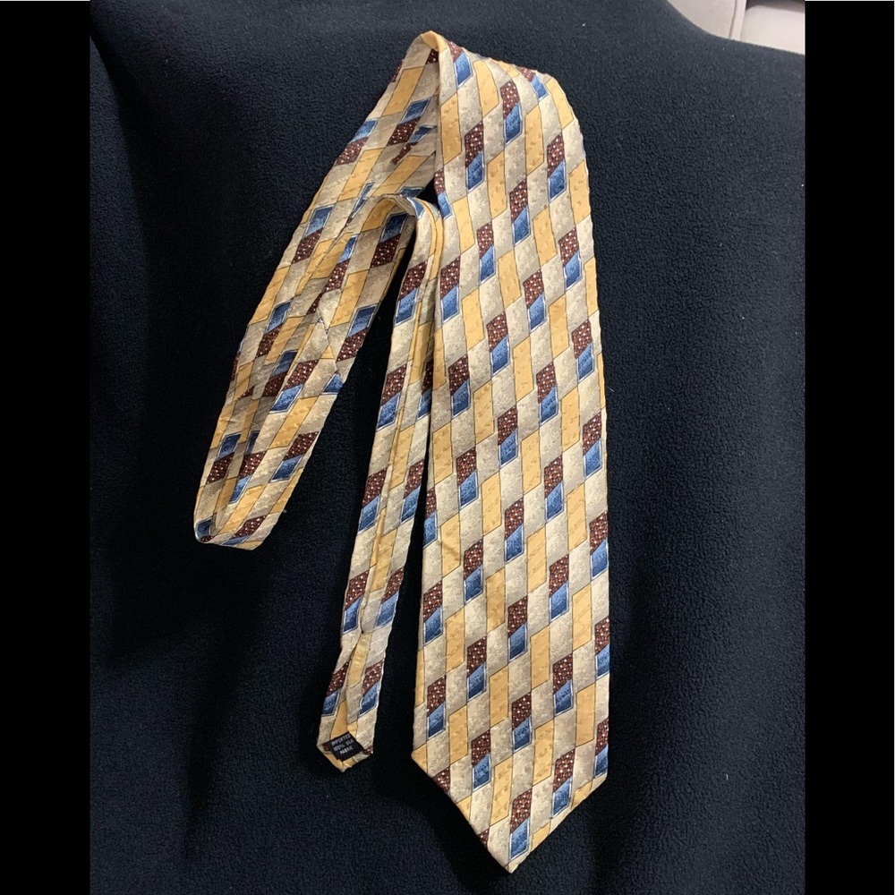 Men’s Multi-color silk tie